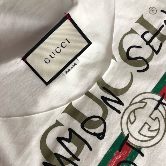 GUCCI 💯 % Print Tank Coco Capitan sz M - Picture 2 of 5